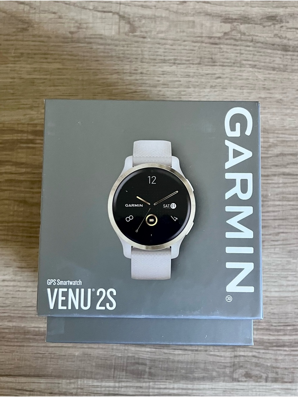 Garmin Venu 2S GPS Smartwatch - Light Gold/Light Sand - Picture 2 of 11